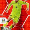 This Red Pulsar parallel soccer card out of the 2020-21 Panini UEFA EURO 2020 Mosaic Soccer set from Czech Republic player Lukas Masopust ships in a soft sleeve and toploader.