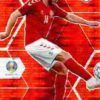 2020-21 Panini UEFA EURO 2020 Mosaic Soccer #036 Red Pulsar Henrik Dalsgaard