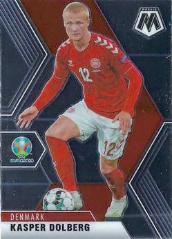 2020-21 Panini UEFA EURO 2020 Mosaic Soccer #039 Kasper Dolberg