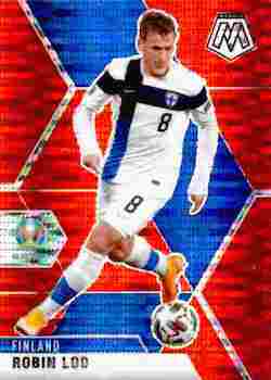 2020-21 Panini UEFA EURO 2020 Mosaic Soccer #042 Red Pulsar Robin Lod