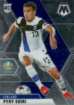 2020-21 Panini UEFA EURO 2020 Mosaic Soccer #044 Pyry Soiri