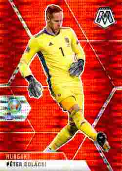 2020-21 Panini UEFA EURO 2020 Mosaic Soccer #048 Red Pulsar Peter Gulacsi