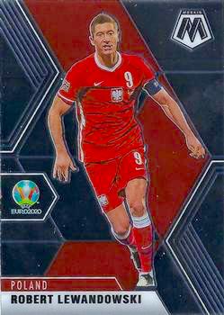 2020-21 Panini UEFA EURO 2020 Mosaic Soccer #063 Robert Lewandowski