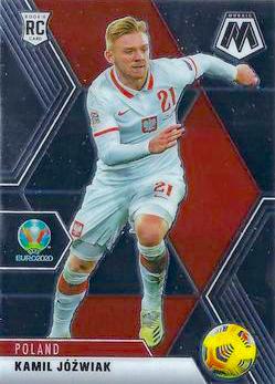 2020-21 Panini UEFA EURO 2020 Mosaic Soccer #067 Kamil Jozwiak