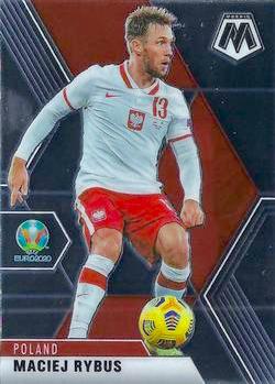 2020-21 Panini UEFA EURO 2020 Mosaic Soccer #068 Maciej Rybus