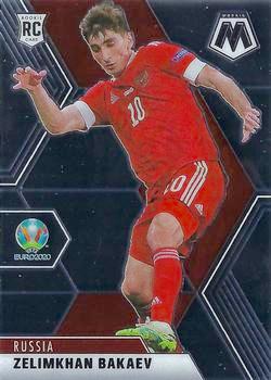 2020-21 Panini UEFA EURO 2020 Mosaic Soccer #071 Zelimkhan Bakaev