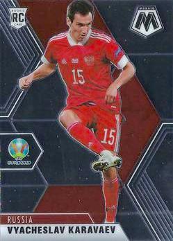 2020-21 Panini UEFA EURO 2020 Mosaic Soccer #073 Vyacheslav Karavaev