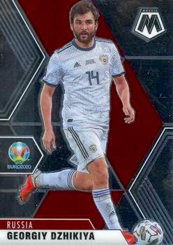 2020-21 Panini UEFA EURO 2020 Mosaic Soccer #076 Georgiy Dzhikiya