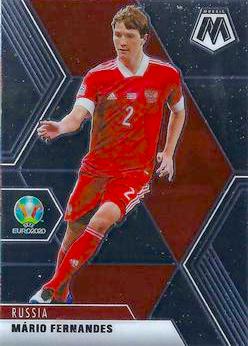 2020-21 Panini UEFA EURO 2020 Mosaic Soccer #077 Mario Fernandes