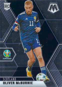 2020-21 Panini UEFA EURO 2020 Mosaic Soccer #078 Oliver McBurnie