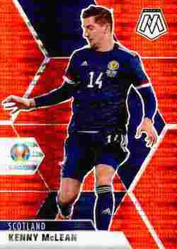 2020-21 Panini UEFA EURO 2020 Mosaic Soccer #079 Red Pulsar Kenny McLean