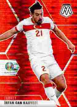 2020-21 Panini UEFA EURO 2020 Mosaic Soccer #095 Red Pulsar Irfan Can Kahveci