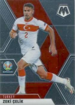 2020-21 Panini UEFA EURO 2020 Mosaic Soccer #097 Zeki Çelik