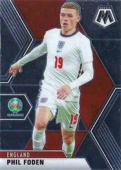 2020-21 Panini UEFA EURO 2020 Mosaic Soccer #102 Phil Foden