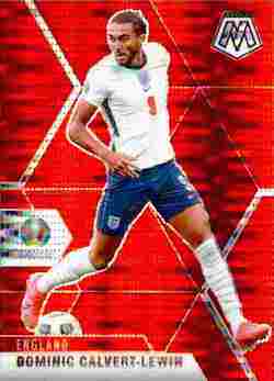 2020-21 Panini UEFA EURO 2020 Mosaic Soccer #104 Red Pulsar Dominic Calvert-Lewin