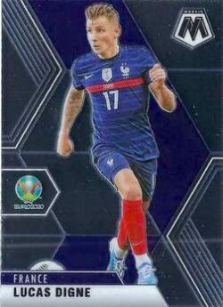 2020-21 Panini UEFA EURO 2020 Mosaic Soccer #115 Lucas Digne