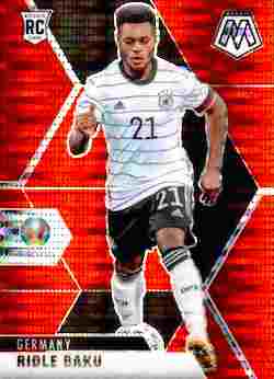 2020-21 Panini UEFA EURO 2020 Mosaic Soccer #122 Red Pulsar Ridle Baku