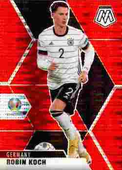 2020-21 Panini UEFA EURO 2020 Mosaic Soccer #130 Red Pulsar Robin Koch