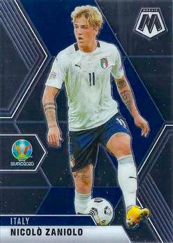 2020-21 Panini UEFA EURO 2020 Mosaic Soccer #139 Nicolò Zaniolo