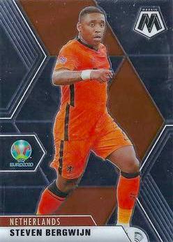 2020-21 Panini UEFA EURO 2020 Mosaic Soccer #144 Steven Bergwijn