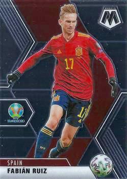 2020-21 Panini UEFA EURO 2020 Mosaic Soccer #161 Fabián Ruiz