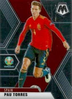 2020-21 Panini UEFA EURO 2020 Mosaic Soccer #163 Pau Torres