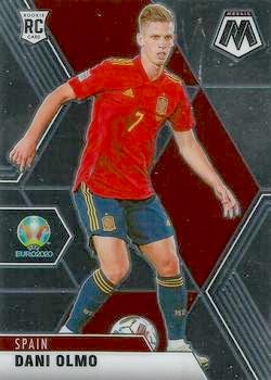 2020-21 Panini UEFA EURO 2020 Mosaic Soccer #164 Dani Olmo