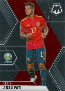 2020-21 Panini UEFA EURO 2020 Mosaic Soccer #166 Ansu Fati