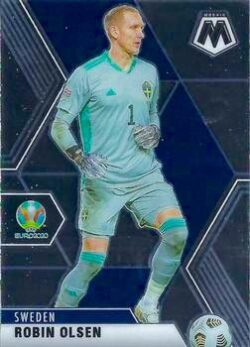 2020-21 Panini UEFA EURO 2020 Mosaic Soccer #171 Robin Olsen