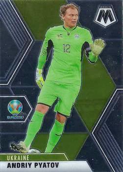 2020-21 Panini UEFA EURO 2020 Mosaic Soccer #186 Andriy Pyatov