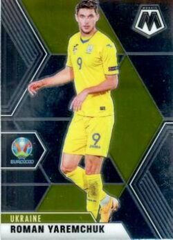 2020-21 Panini UEFA EURO 2020 Mosaic Soccer #187 Roman Yaremchuk