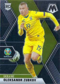 2020-21 Panini UEFA EURO 2020 Mosaic Soccer #189 Oleksandr Zubkov