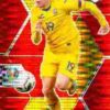 2020-21 Panini UEFA EURO 2020 Mosaic Soccer #189 Red Pulsar Oleksandr Zubkov