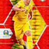 2020-21 Panini UEFA EURO 2020 Mosaic Soccer #191 Red Pulsar Ruslan Malinovskyi