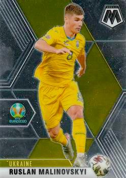 2020-21 Panini UEFA EURO 2020 Mosaic Soccer #191 Ruslan Malinovskyi