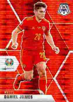 2020-21 Panini UEFA EURO 2020 Mosaic Soccer #194 Red Pulsar Daniel James