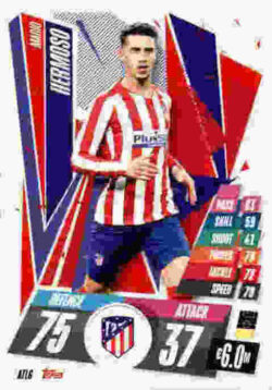 2020-21 Topps UCL Match Attax #ATL06 Mario Hermoso