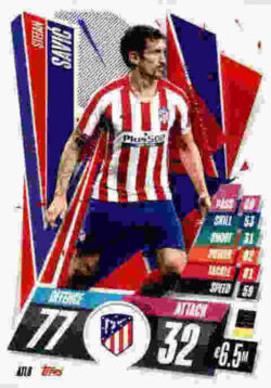 2020-21 Topps UCL Match Attax #ATL08 Stefan Savic