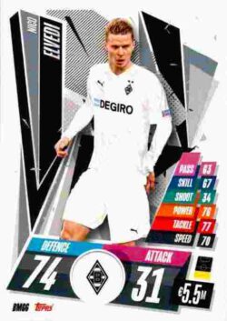 2020-21 Topps UCL Match Attax #BMG06 Nico Elvedi