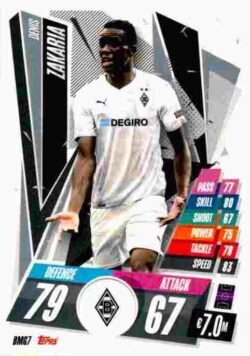 2020-21 Topps UCL Match Attax #BMG07 Denis Zakaria