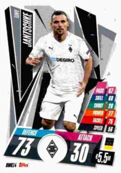 2020-21 Topps UCL Match Attax #BMG14 Tony Jantschke