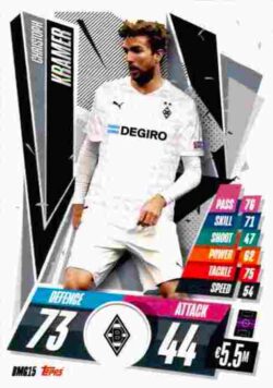 2020-21 Topps UCL Match Attax #BMG15 Christoph Kramer