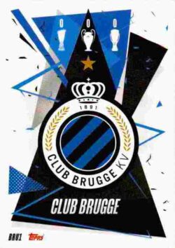 2020-21 Topps UCL Match Attax #BRU01 Club Brugge Club Badge