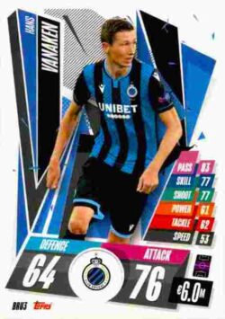 2020-21 Topps UCL Match Attax #BRU03 Hans Vanaken