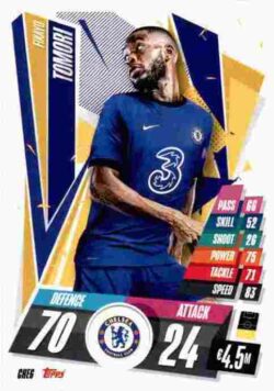 2020-21 Topps UCL Match Attax #CHE06 Fikayo Tomori