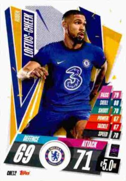 2020-21 Topps UCL Match Attax #CHE12 Ruben Loftus-Cheek