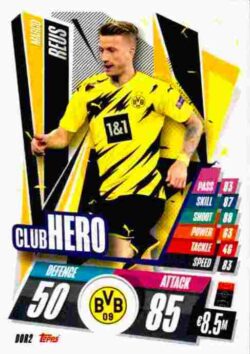 2020-21 Topps UCL Match Attax #DOR02 Marco Reus