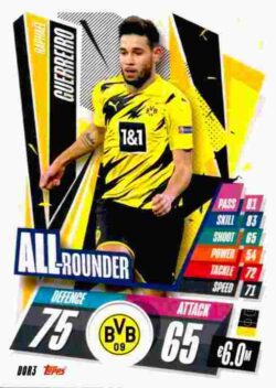 2020-21 Topps UCL Match Attax #DOR03 Raphael Guerreiro