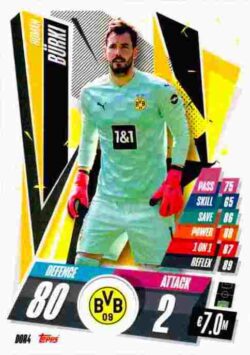 2020-21 Topps UCL Match Attax #DOR04 Roman Burki