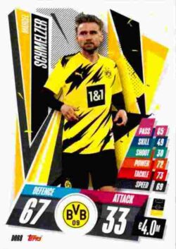 2020-21 Topps UCL Match Attax #DOR08 Marcel Schmelzer